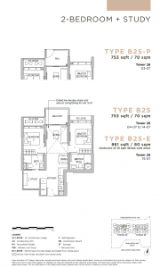 sceneca-residence-floor-plan-type-2bedroom-study-b2s-singapore